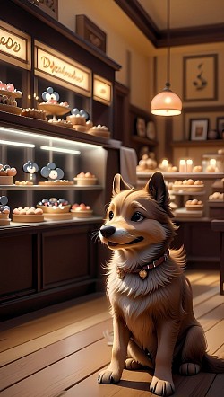 In app Game Concept, Pet Cafe