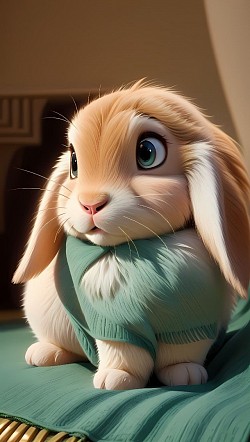 LuvBunz  Mini Lop in Game Concept